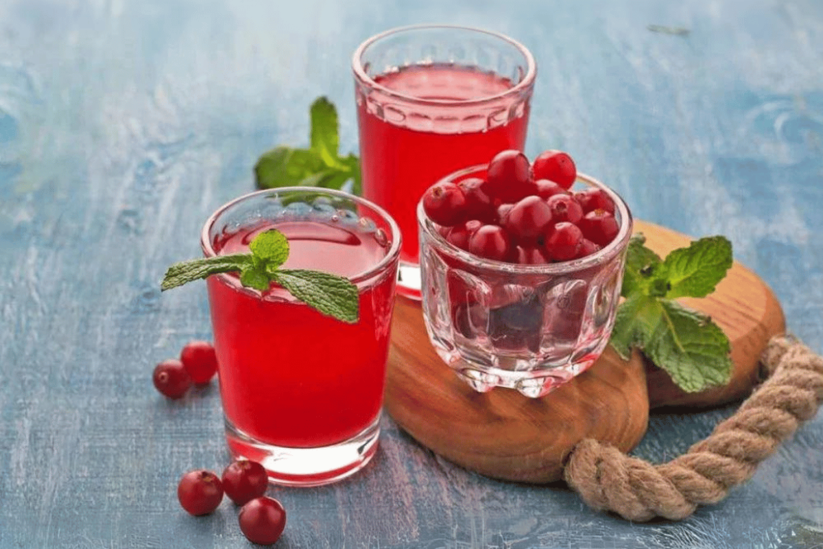 apple cider vinegar and cranberry juice to lose weight
