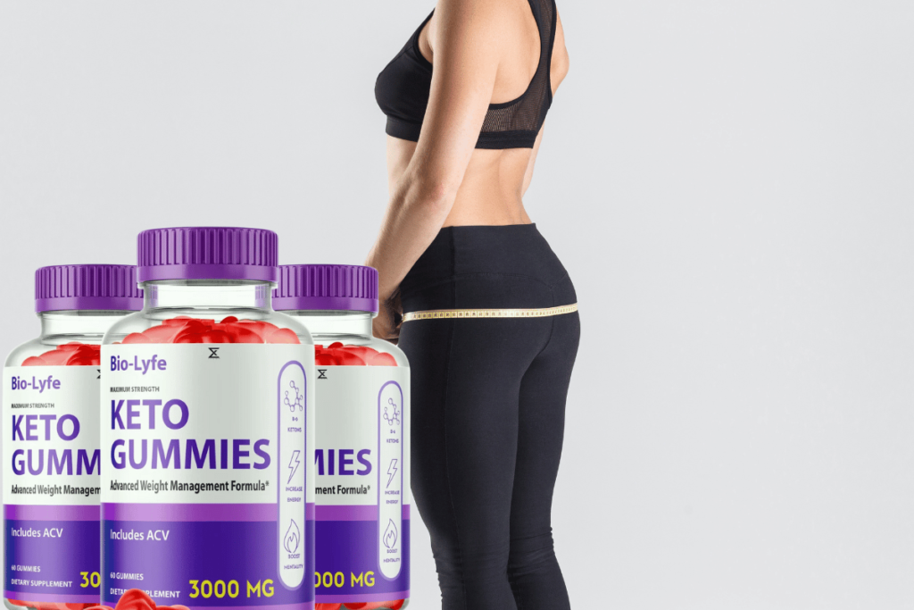 BioLyfe Keto ACV Gummies – Original Formula, Apple Cider Vinegar, 500mg, Gluten-Free, Exp 06/2024