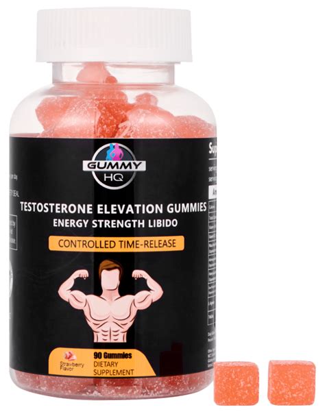 Complément Alimentaire T-Boost Gummies - Booster Testostérone & énergie - 60 Gommes - Neuf