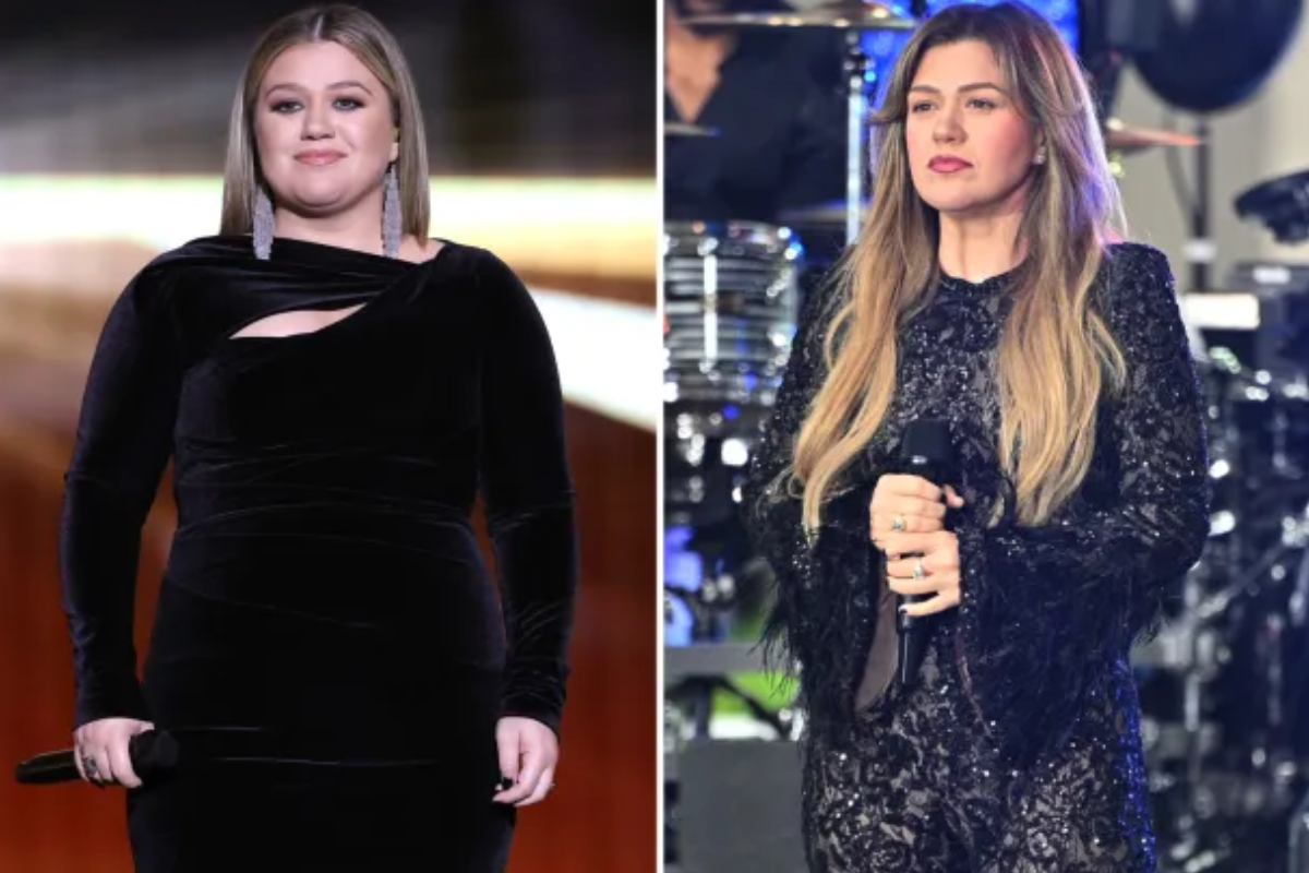 why does kelly clarkson dress the way she does Kelly Clarkson Is A Vision In A Chic Polka Dot Dress After Sources