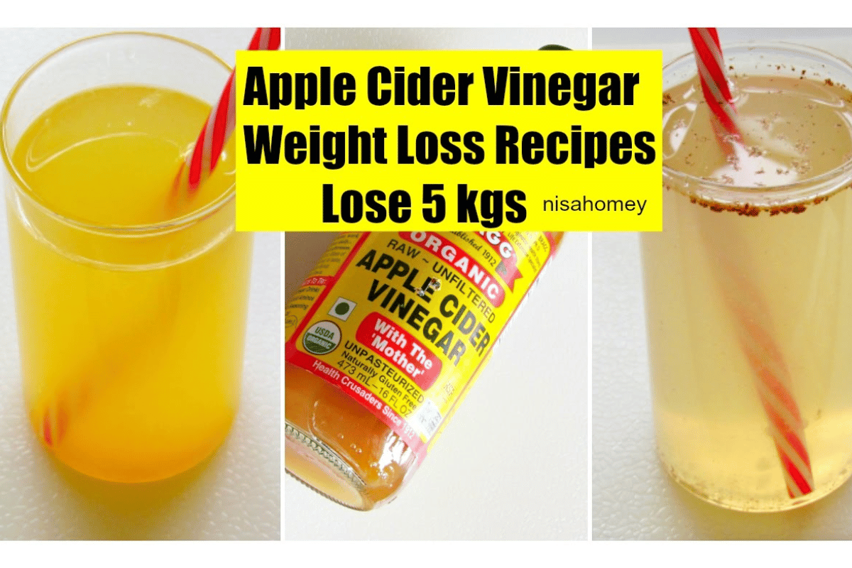 Apple cider vinegar weight loss recipe