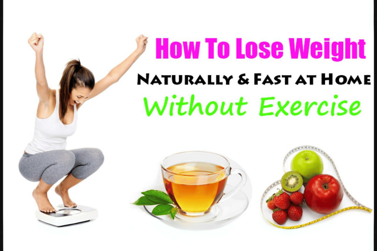 easiest way to lose weight without exercise