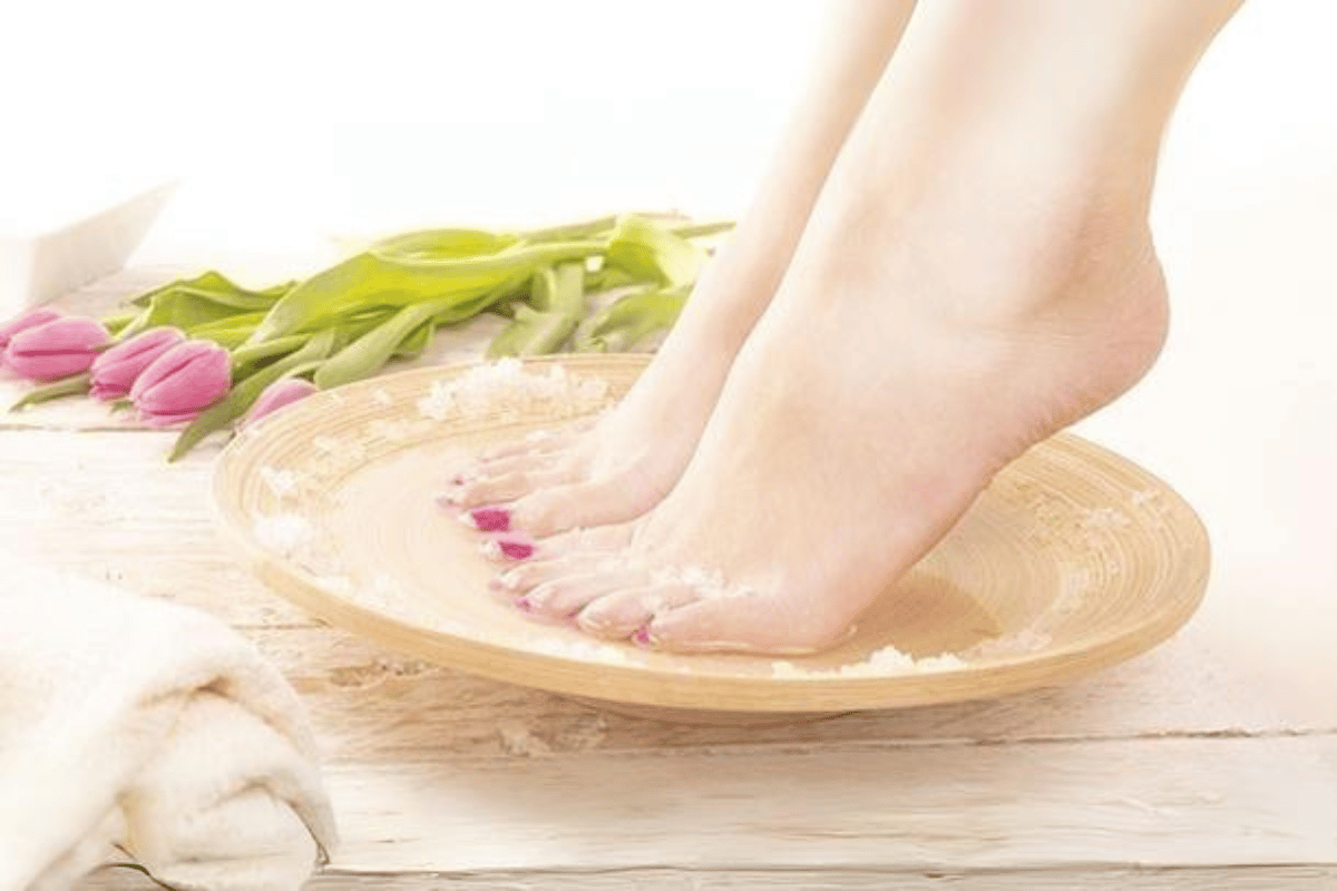 apple cider vinegar on feet for weight loss