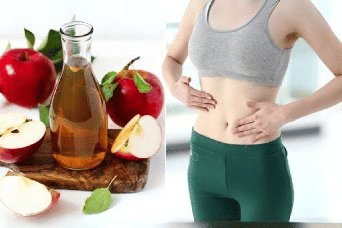 losing weight from apple cider vinegar