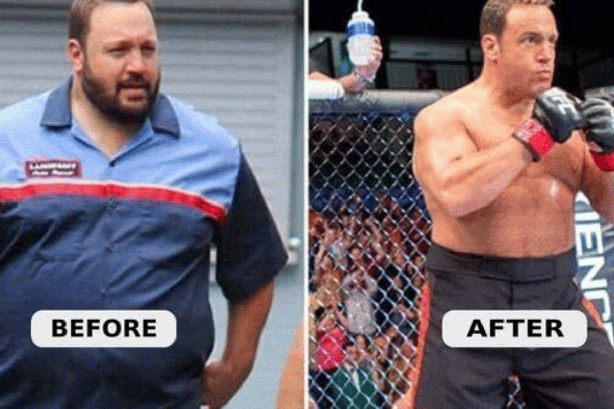 how did kevin james lose weight