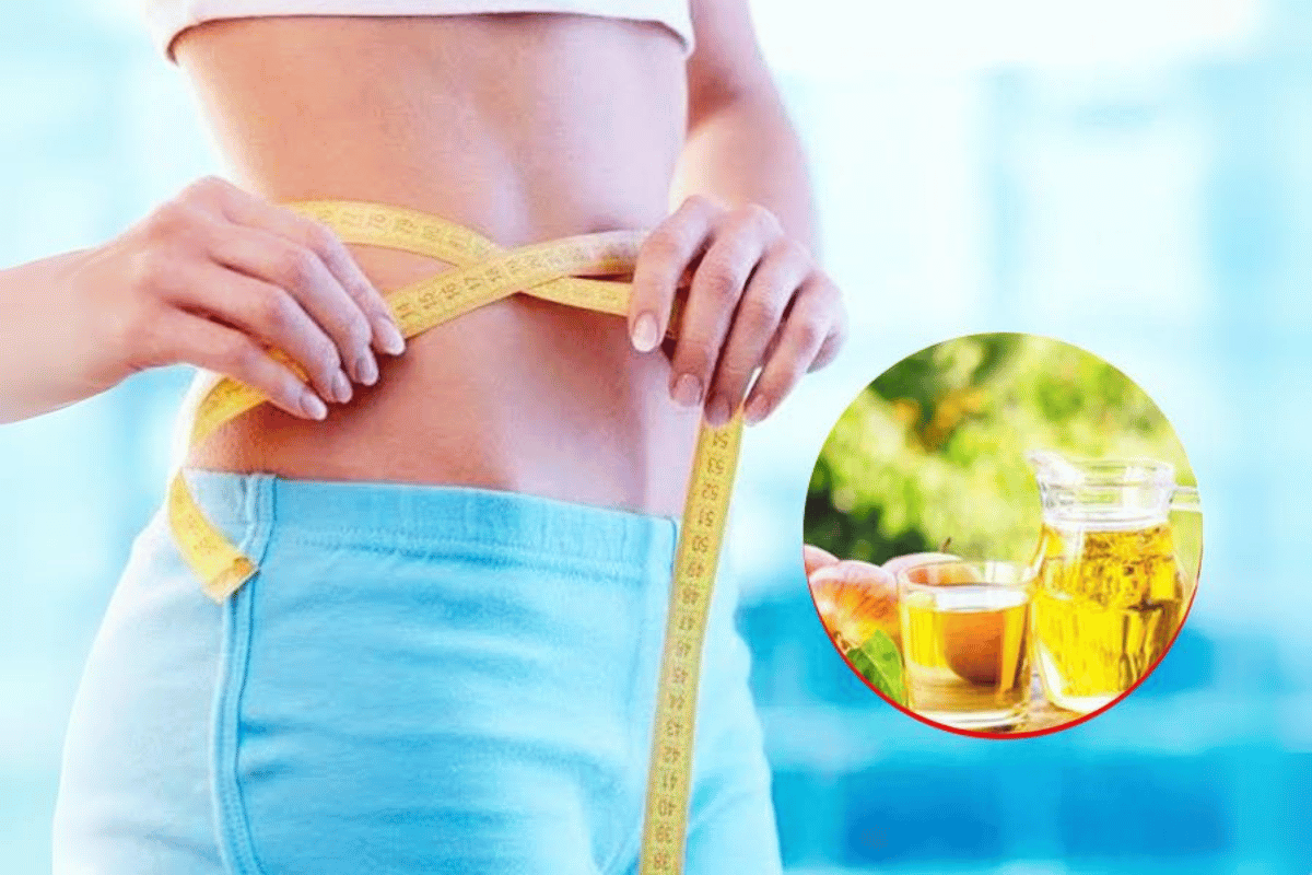 losing weight on apple cider vinegar