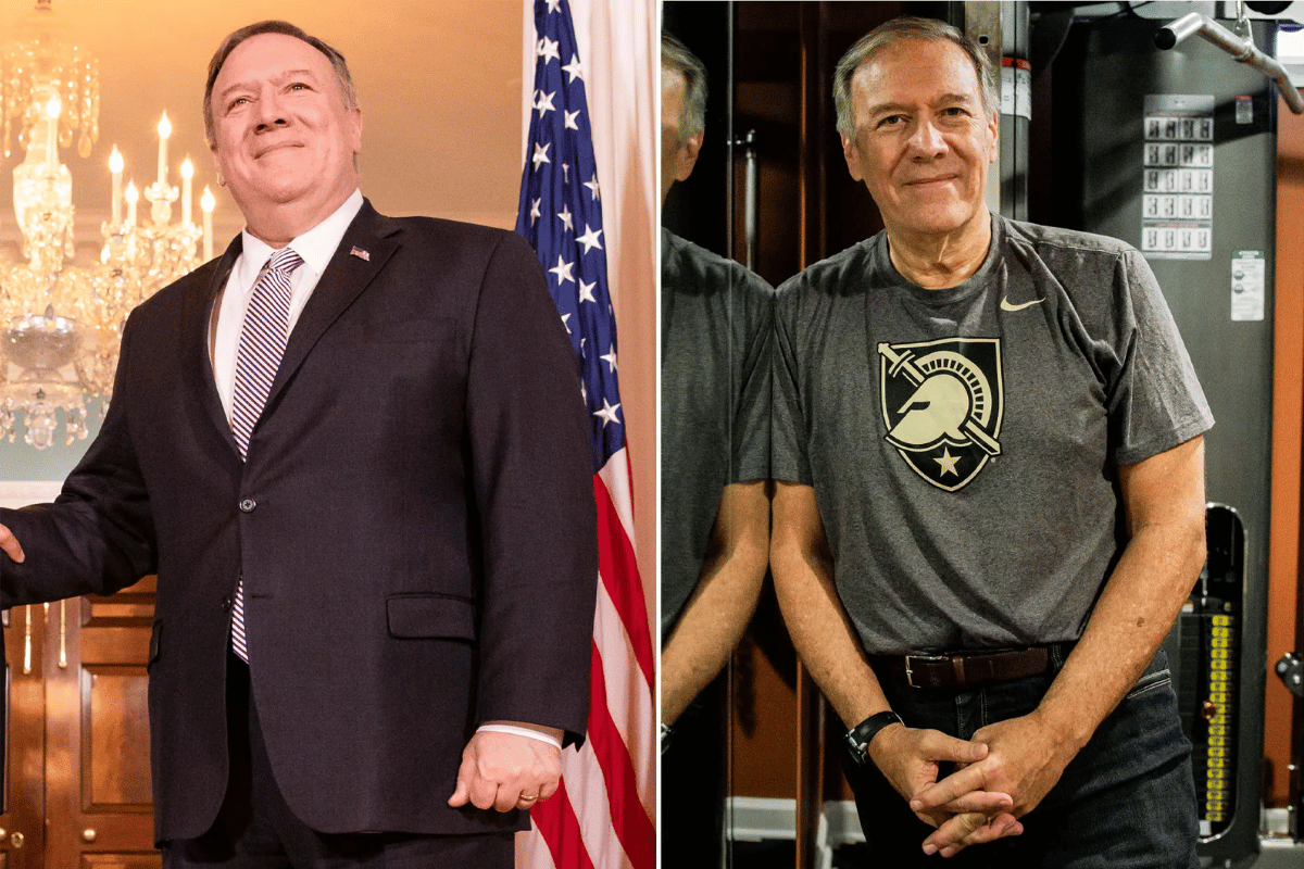 mike pompeo weight loss