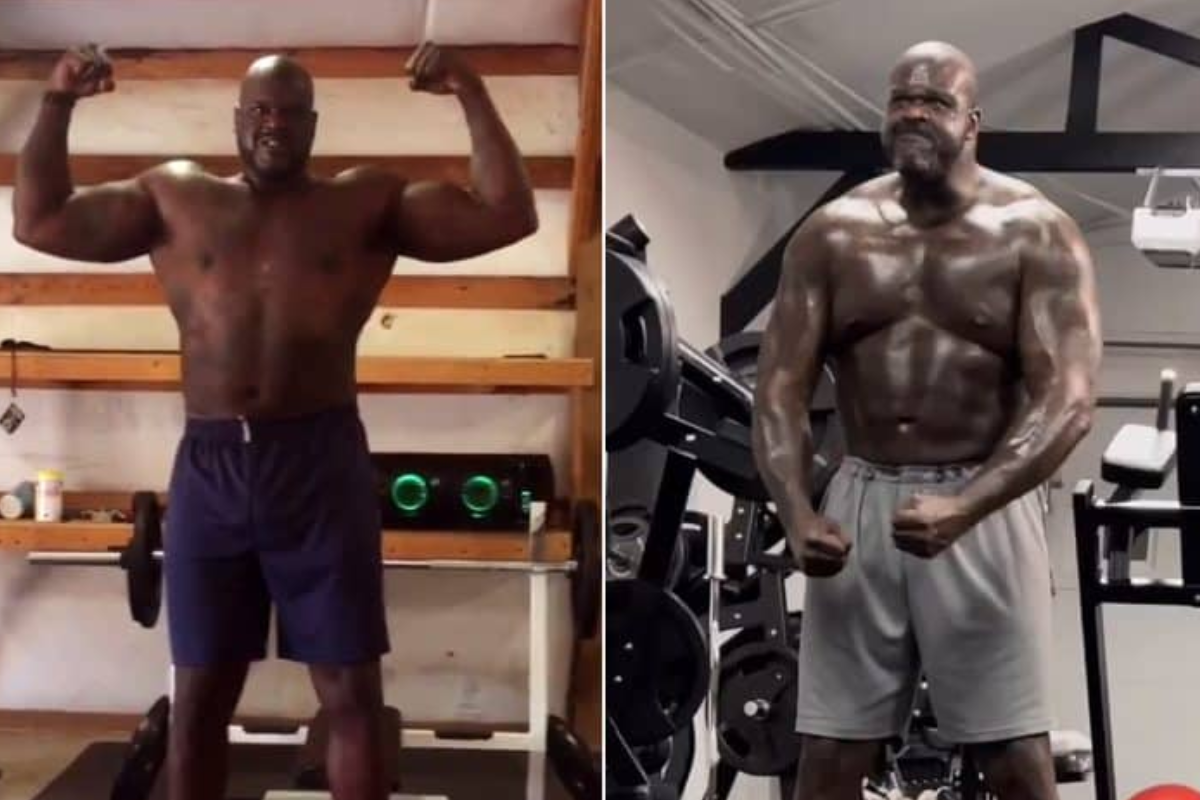 What are Shaq's future health and fitness goals?