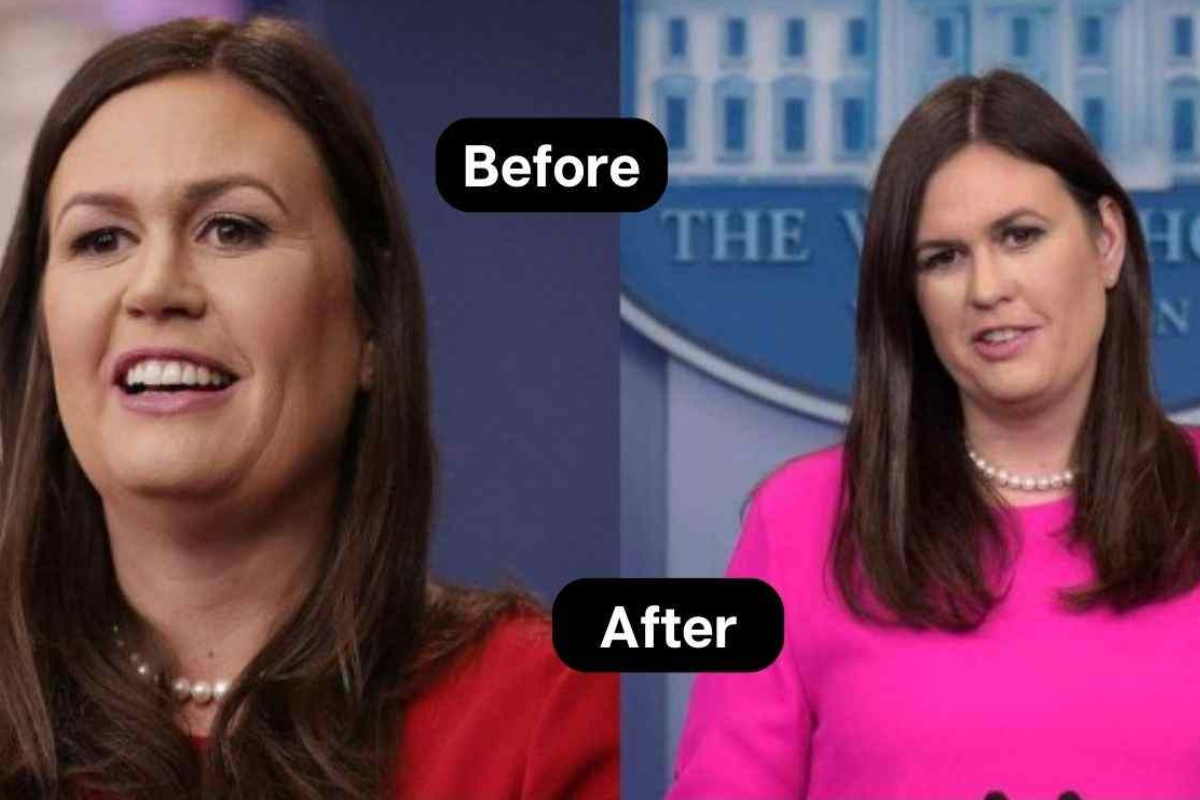 How did Sarah Huckabee Sanders lose weight?