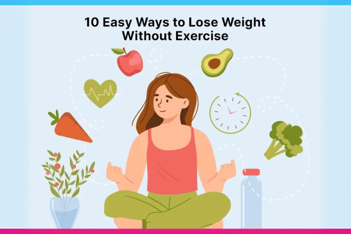 how long does it take to lose weight without exercise