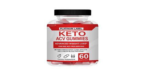 Best Weight Loss Gummies that Work: Platinum Label Keto ACV Gummies Review