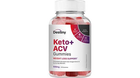 Discover the Miraculous Benefits of Destiny ACV Gummies: Unlock a Healthier You with the Power of Keto and ACV