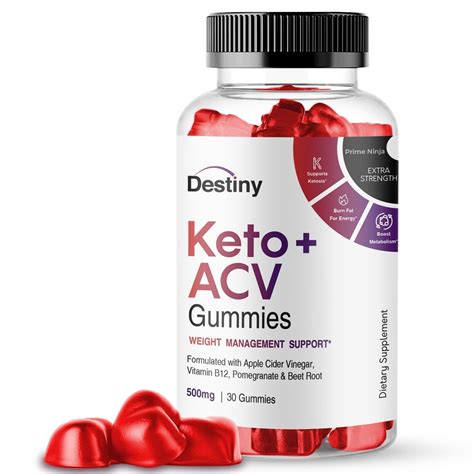 Discover the Power of Destiny Keto ACV Gummies: Unlocking the Secrets of Weight Loss with Nature's Ingredients