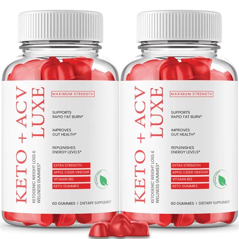 Experience the Luxe Life with Keto ACV Gummies: A Game-Changing Supplement for a Healthy and Active You