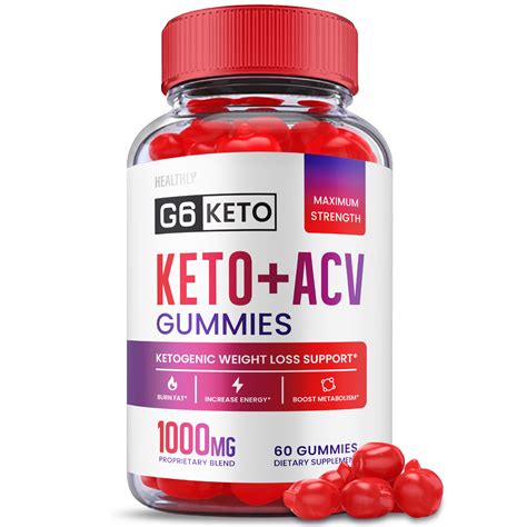 Experience the Power of G6 Keto ACV Gummies 525 mg: A Game-Changing Weight Loss Supplement