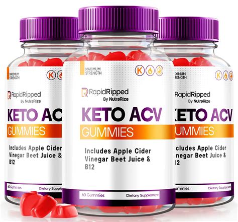 Experience the Revolutionary Power of Rapid Ripped KetoACV Gummies: A Game-Changing Solution for a Healthier, Slimmer You