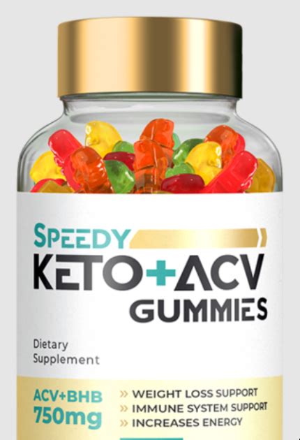 Experience the Speedy Benefits of Speedy ACV Gummies 250mg: Unlocking Weight Loss and Energy Boost