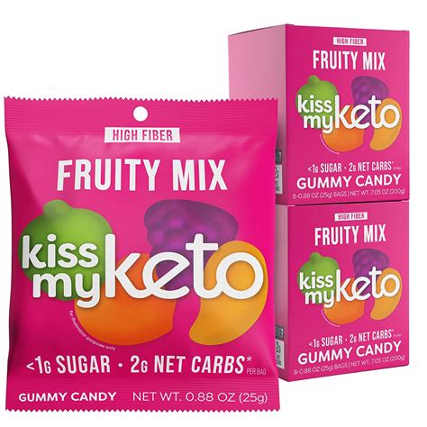 Indulge in the Delicious World of Kiss My Keto Gummies Bags Fruity 12 Pack: A Game-Changer for Your Keto Journey