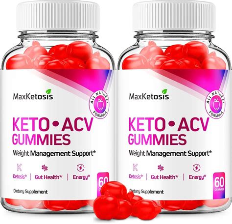 Max Ketosis ACV Gummies: Unlock the Power of Ketosis and Weight Loss with Apple Cider Vinegar