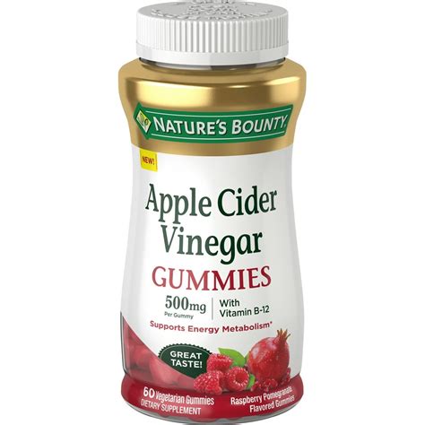 Nature's Bounty ACV Gummies: Unlock the Power of Apple Cider Vinegar for Optimal Wellness