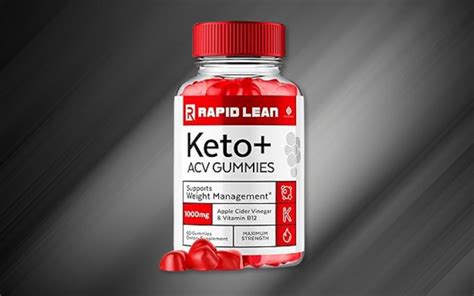 Rapid Lean KetoACV Gummies Reviews: Unlock the Secret to Fast Weight Loss with Natural Ingredients