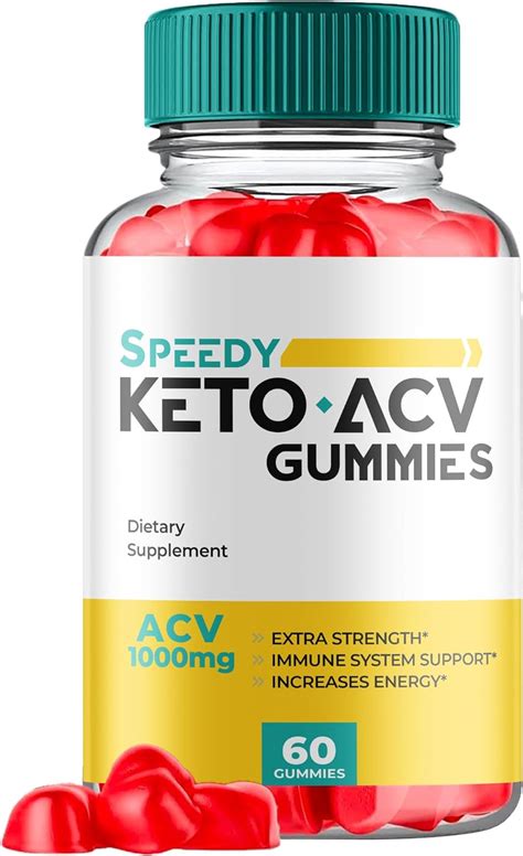 Rev Up Your Metabolism: Discover the Speedy Ketoacv Gummies for Fast Weight Loss and Improved Health