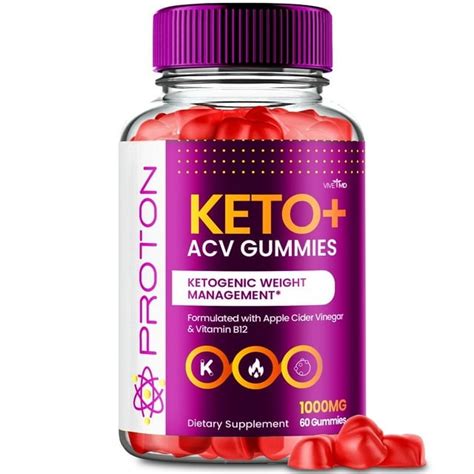 Revolutionize Your Keto Journey with Proton Keto ACV BCB Gummies: A Comprehensive Review