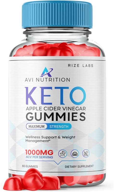 Revolutionize Your Weight Loss Journey with AVI Nutrition Keto ACV Gummies: A Comprehensive Review