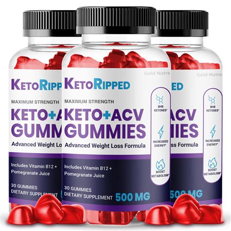 Revolutionize Your Weight Loss Journey with Keto Ripped AC Gummies - A Game-Changing Alternative to Traditional Supplements