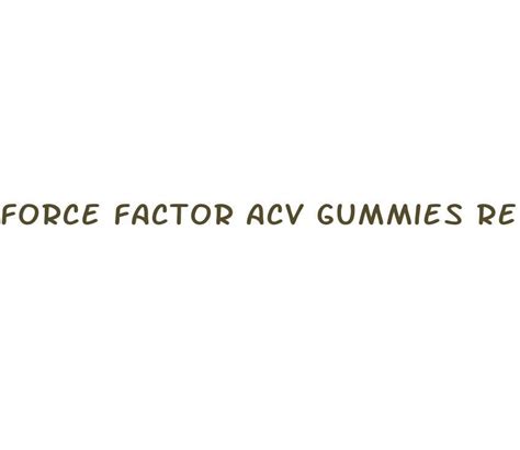 Revolutionize Your Wellness with Force Factor ACV Gummies: A Game-Changing Supplement for a Healthier You