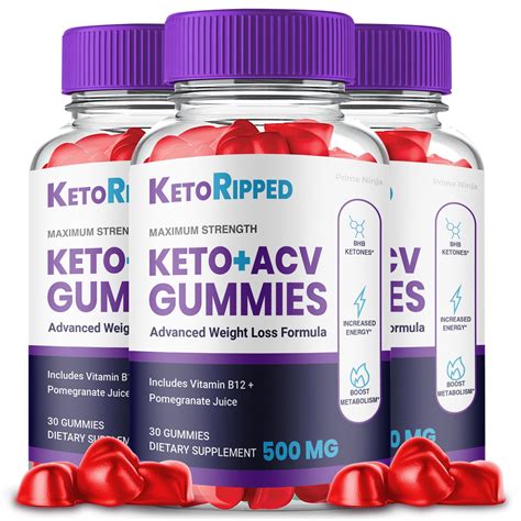 thumbnail image 2 of Ripped Results Keto ACV Gummies – Apple Flavor, 60 Count – Weight Loss & Appetite Support 2 of 3