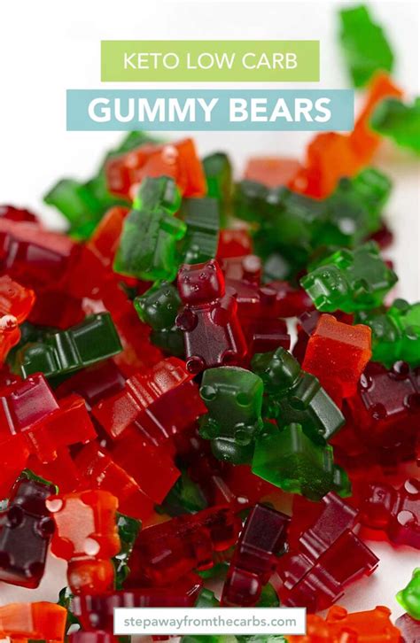 Satisfy Your Sweet Tooth with Keto Low Carb Gummy Bears: A Game-Changing Snack for a Slimmer You