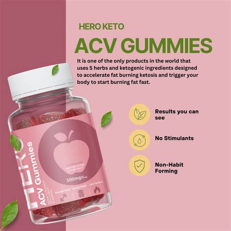 Say Goodbye to Weight Loss Worries: Discover the Hero Keto ACV Gummies Revolution