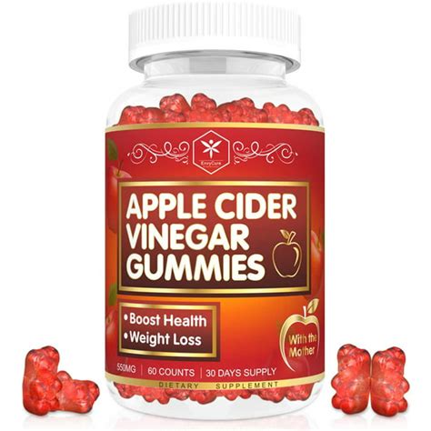 The Best ACV Gummies with the Mother: Unlocking the Power of Apple Cider Vinegar for Optimal Gut Health and Weight Loss