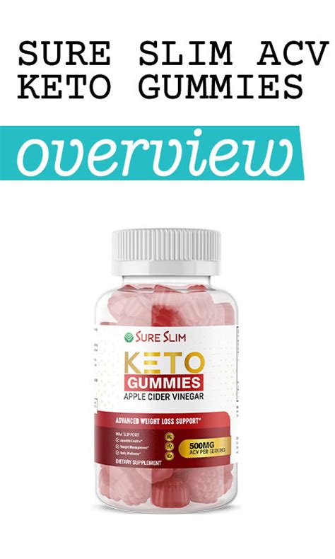 Unlock the Secret to Rapid Weight Loss with Sure Slim Keto ACV Gummies: A Game-Changing Solution for a Leaner You