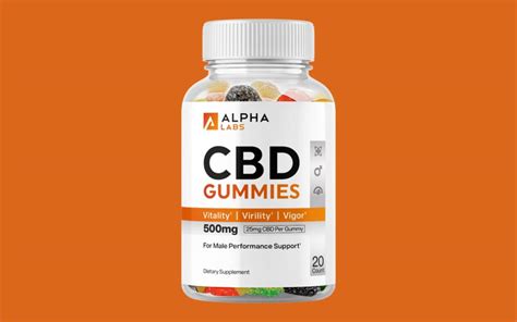 Alpha Lab CBD Gummies - Natural Relief for Anxiety, Stress, and Pain