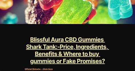 Aura Blissful CBD Gummies: Benefits, Ingredients, and Reviews