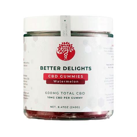 Better Delights CBD Gummies - High-Quality CBD Infused Gummies for Relaxation