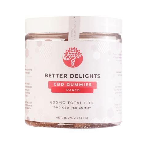 Better Delights CBD Gummies - Organic, Non-Psychoactive, and Effective for Relaxation and Wellness