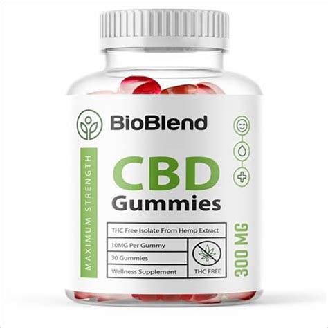 Bioblend CBD-Blood Gummies - Natural Stress Relief & Blood Sugar Management