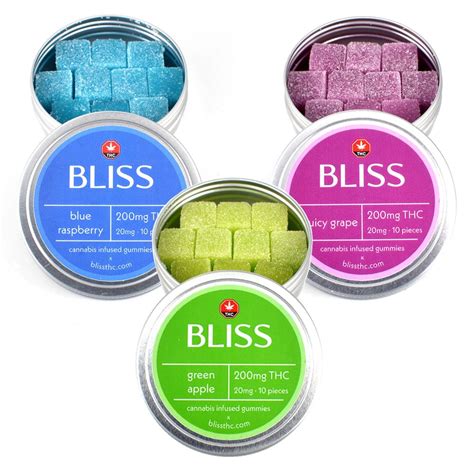Bliss Cannabis Infused Gummies: Benefits, Types, and Reviews of THC and CBD Edibles