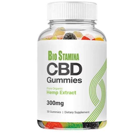 Boost Energy with Bio Stamina CBD Gummies - Natural Health Supplement