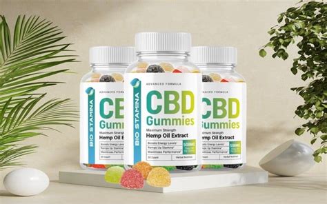 Boost Libido and Energy with Bio Stamina CBD Gummies - Natural Wellness