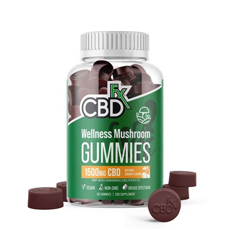 CBD FX Gummies 1500mg - Full-Spectrum CBD for Relaxation and Wellness