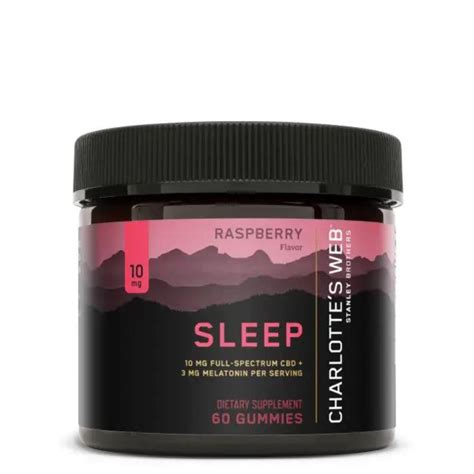 CBD Gummies for Sleep by Charlotte's Web - Natural Sleep Support