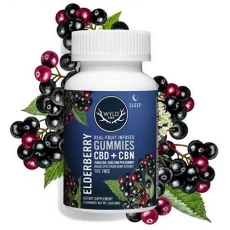 Cannabis Infused Elderberry Gummies for Sleep: Benefits, Reviews, and Guide